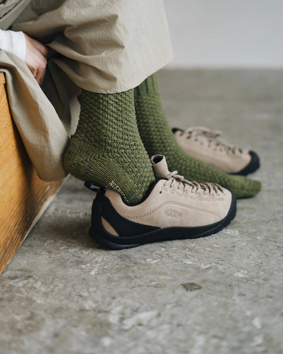 Boston | Wool Cotton Boot Socks | Nishiguchi Kutsushuita