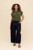 Frock Me Out | Barrel Leg Jeans | Dark Denim