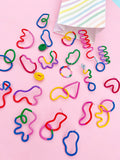 Renee Damiani | Party Bag Studs | Peach Fizz