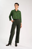 Olga de Polga | Peggy Sue Long Pants | Forest Velvet Corduroy