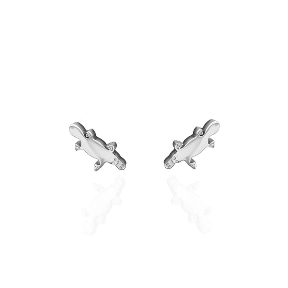 Originals Lab | Silver Platypus Stud Earrings