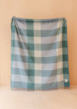 TBCo | Recycled Wool Blanket | Blue Bold Check