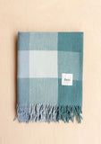 TBCo | Recycled Wool Blanket | Blue Bold Check
