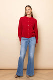Frock Me Out | Chunky Knit Cardigan | Red