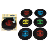 Rex London | Vinyl Record Set of 6 Coasters