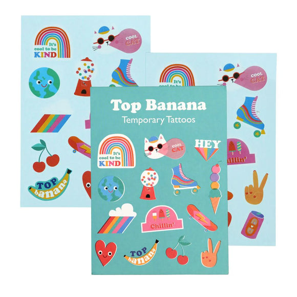 Rex | Top Banana | Temporary Tattoos