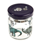 Rex London | Glass Jar Pencil Sharpener | Dinosaurs