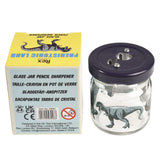 Rex London | Glass Jar Pencil Sharpener | Dinosaurs