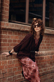 Frock Me Out | Big Softie Cardigan | Burgundy