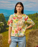 Togetherness | Ritta Blouse | Flowers at the gate