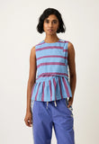 Nancybird | Simpson Top | Raspberry Stripe
