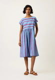 Nancybird | Tathra Dress | Raspberry Stripe
