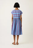 Nancybird | Tathra Dress | Raspberry Stripe