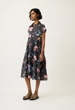 Nancybird | Maja Dress | Watercolour Charcoal
