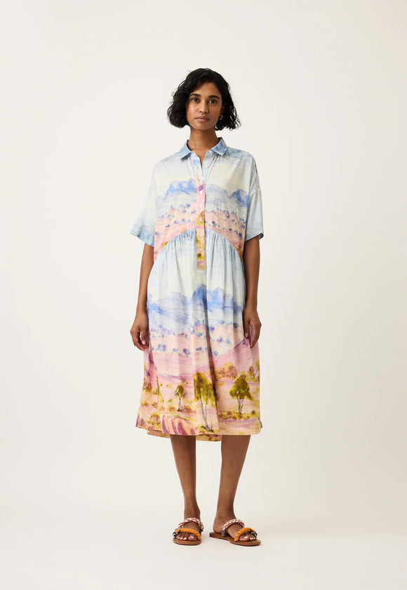 Nancybird | Luma Shirt Dress | Tjoritja
