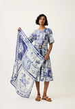 Nancybird | Silk Scarf | Lyon Tile