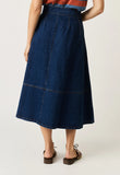 Nancybird | Aries Denim Skirt | Dark Wash
