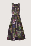 Nancybird | Clementine Dress | Charcoal Archive Floral