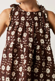 Nancybird | Delta Tie Top | Ochre Flower