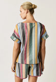 Nancybird | Dolman Top | Atlas Stripe