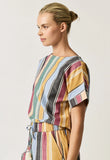 Nancybird | Dolman Top | Atlas Stripe