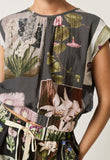 Nancybird | Sabrina Top | Charcoal Floral