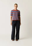 Nancybird | Rana Knit Tee | Terracotta Stripe