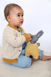 Sophie Home | Full of Beans Rabbit | Yellow Soft Toy