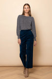 Frock Me Out | Velvet Pants | Petrol