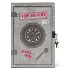Tiger Tribe | Lockable Diary | Top Secret