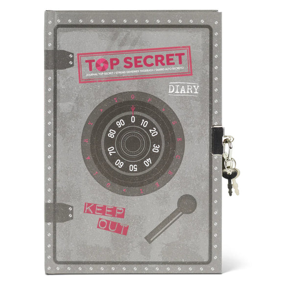 Tiger Tribe | Lockable Diary | Top Secret
