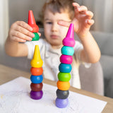 Tiger Tribe | Stackable Crayons | Candy Colours