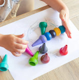 Tiger Tribe | Stackable Crayons | Candy Colours