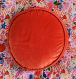 Kip & Co | Velvet Pea Cushion | Watermelon