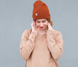 Otto & Spike | Base Beanie | Cinnamon Orange