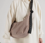 Baggu | Medium Nylon Crescent Bag | Dark Khaki