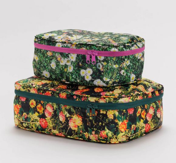 Baggu | Packing Cube Set | Photo Florals