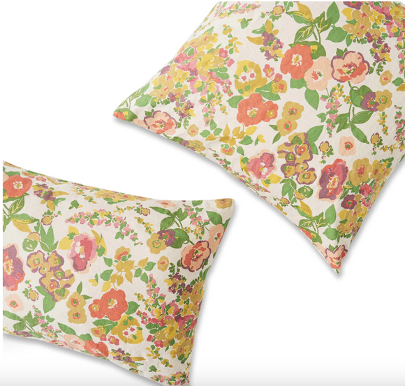 Society of Wanderers | Marianne Floral Pillowcase Set