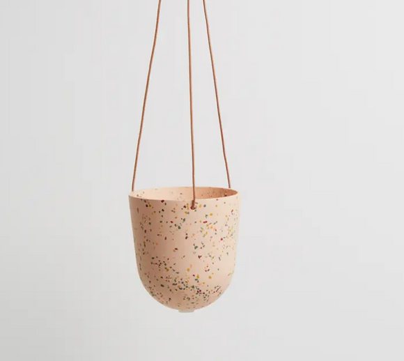 terrazzo hanging planter Capra Designs | Terrazzo Hanging Planter