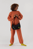 Baggu | Medium Nylon Crescent Bag | Cross Stitch