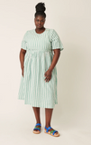 Nancybird | Mabel Dress | Green Stripe