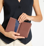 Status Anxiety | Passport Wallet | Dusky Rose