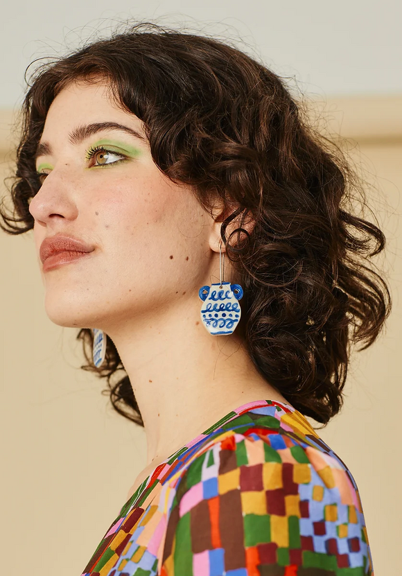 Togetherness | Urn Ceramic Earrings