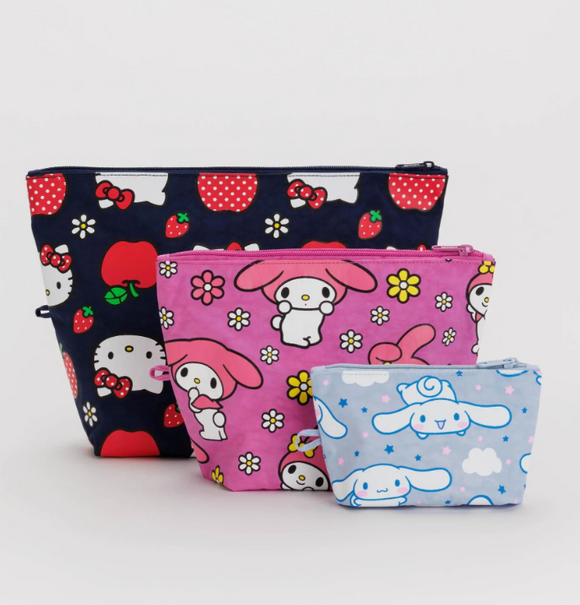 Baggu | Go Pouch Set | Hello Kitty and Friends