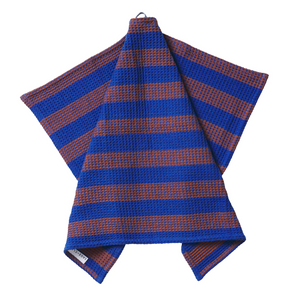 Sage x Clare Zelia Stripe Tea Towel | Lapis