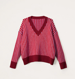 Nancybird | Celeste Knit | Mulberry Wine