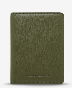 Status Anxiety | Passport Wallet | Khaki