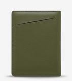 Status Anxiety | Passport Wallet | Khaki