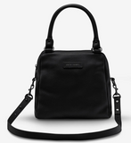 Status Anxiety | Last Mountains Women's Black Leather Handbag