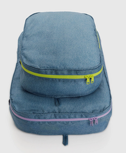 Baggu | Packing Cube | Digital Denim | Large